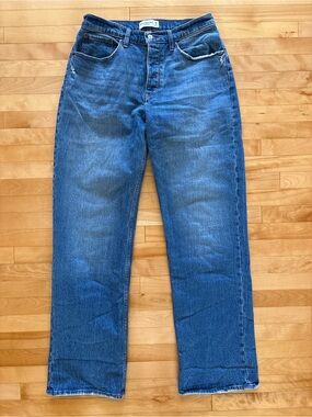Abercrombie & Fitch The 90s Baggy Low Rise Jeans (Curve Love) - Size 6 / W28 L33